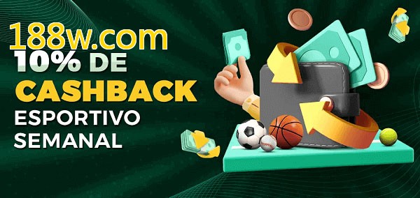 10% de bônus de cashback na 188w.com